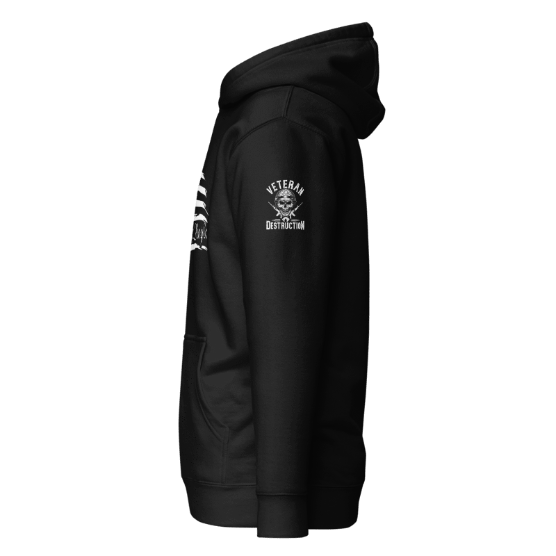 "We The People" American Flag Black Hoodie