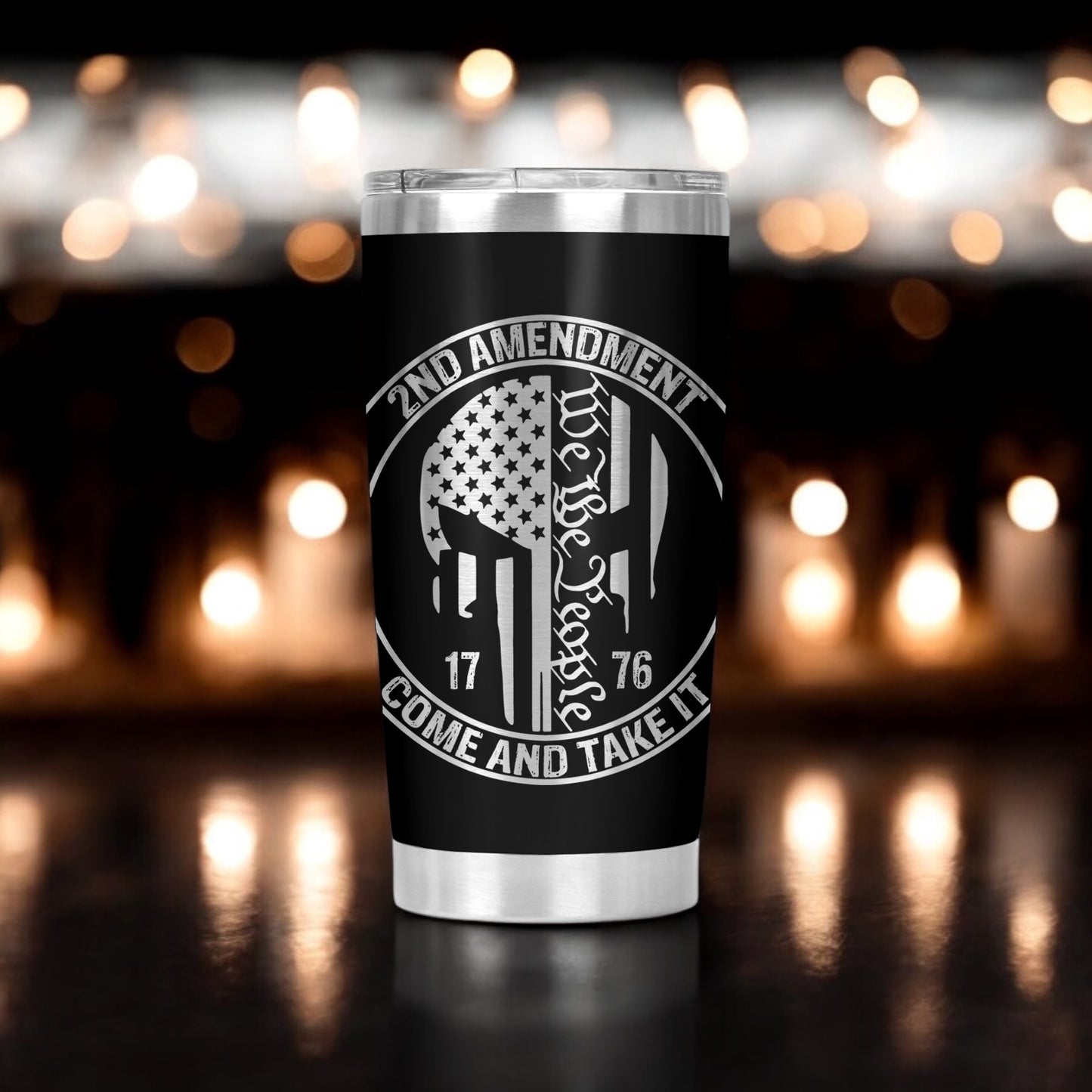 2nd Amendment Come and Take It tumbler, Birthday Gift, Veteran Gift, Funny Cup Gift, Valentine's Day Gift, Anniversary Gift 20 Oz Tumbler