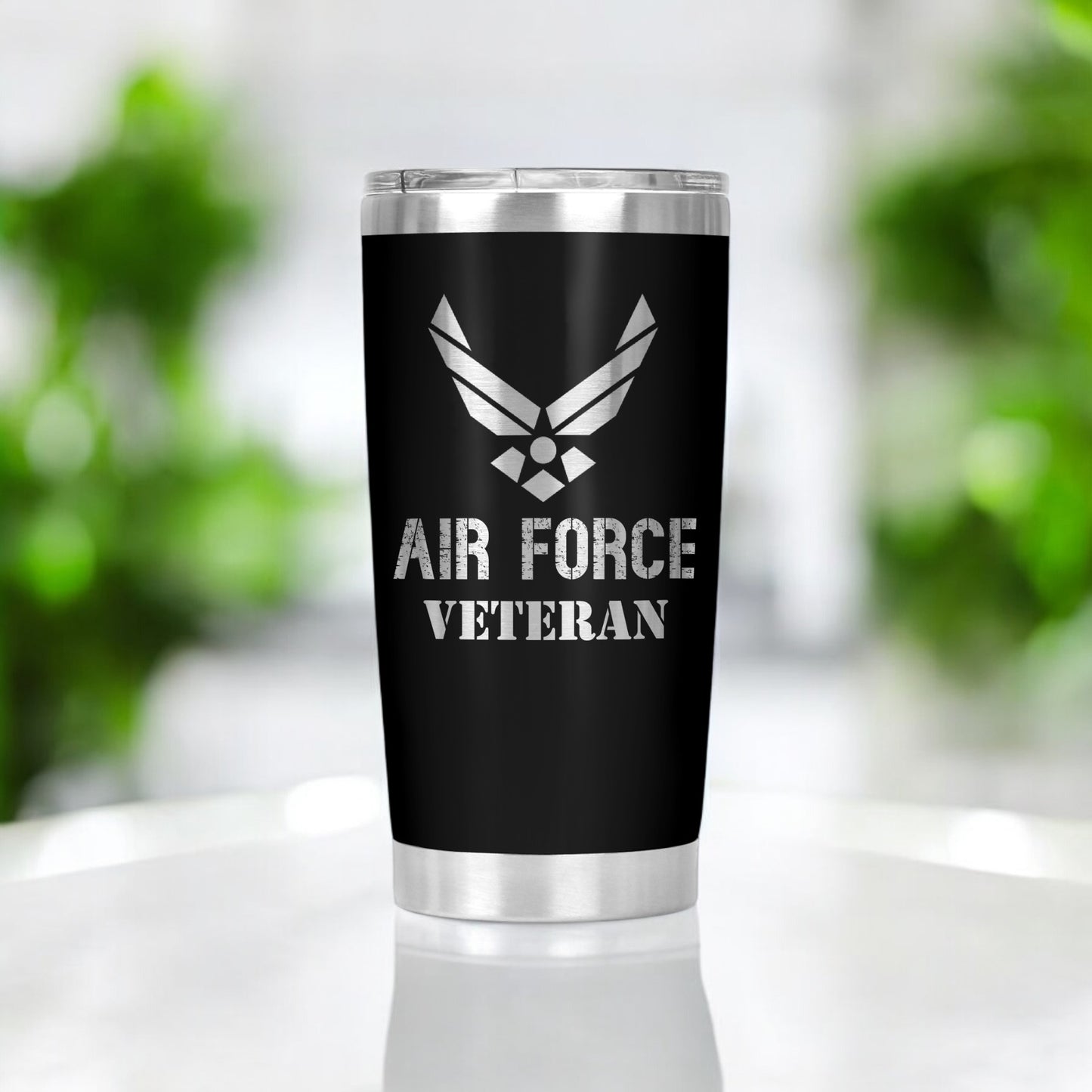 Air Force Veteran Tumbler, veteran gift, birthday gift, gift for her, gift for him