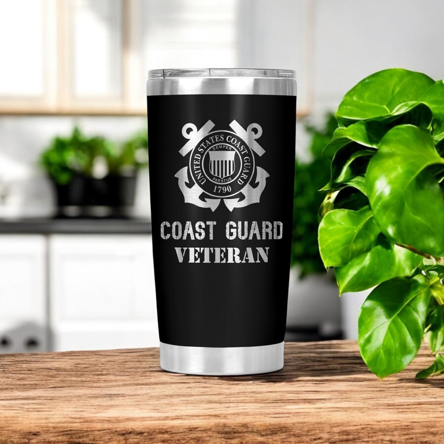 Coast Guard Veteran Tumbler, veteran gift, birthday gift, gift for her, gift for him