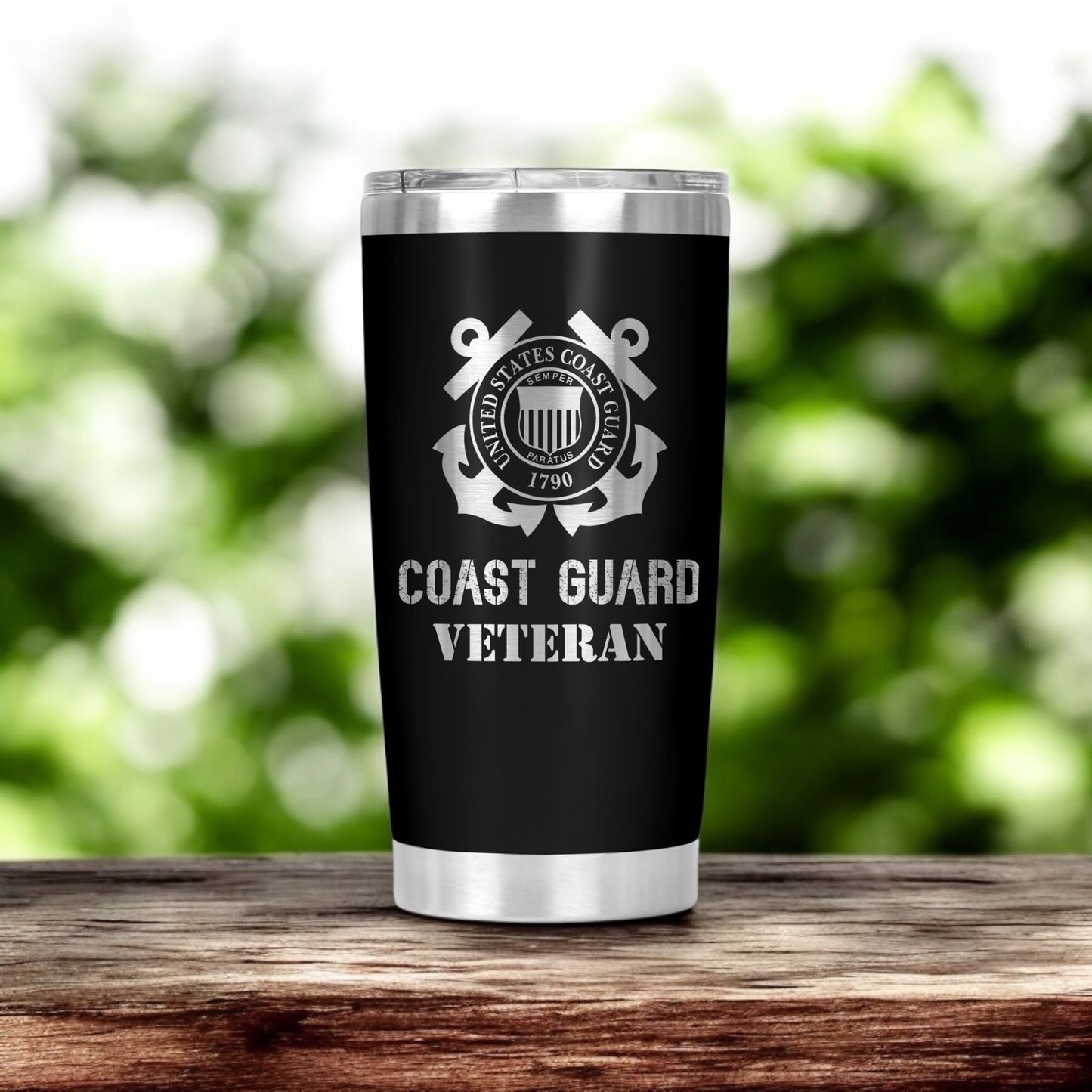 Coast Guard Veteran Tumbler, veteran gift, birthday gift, gift for her, gift for him