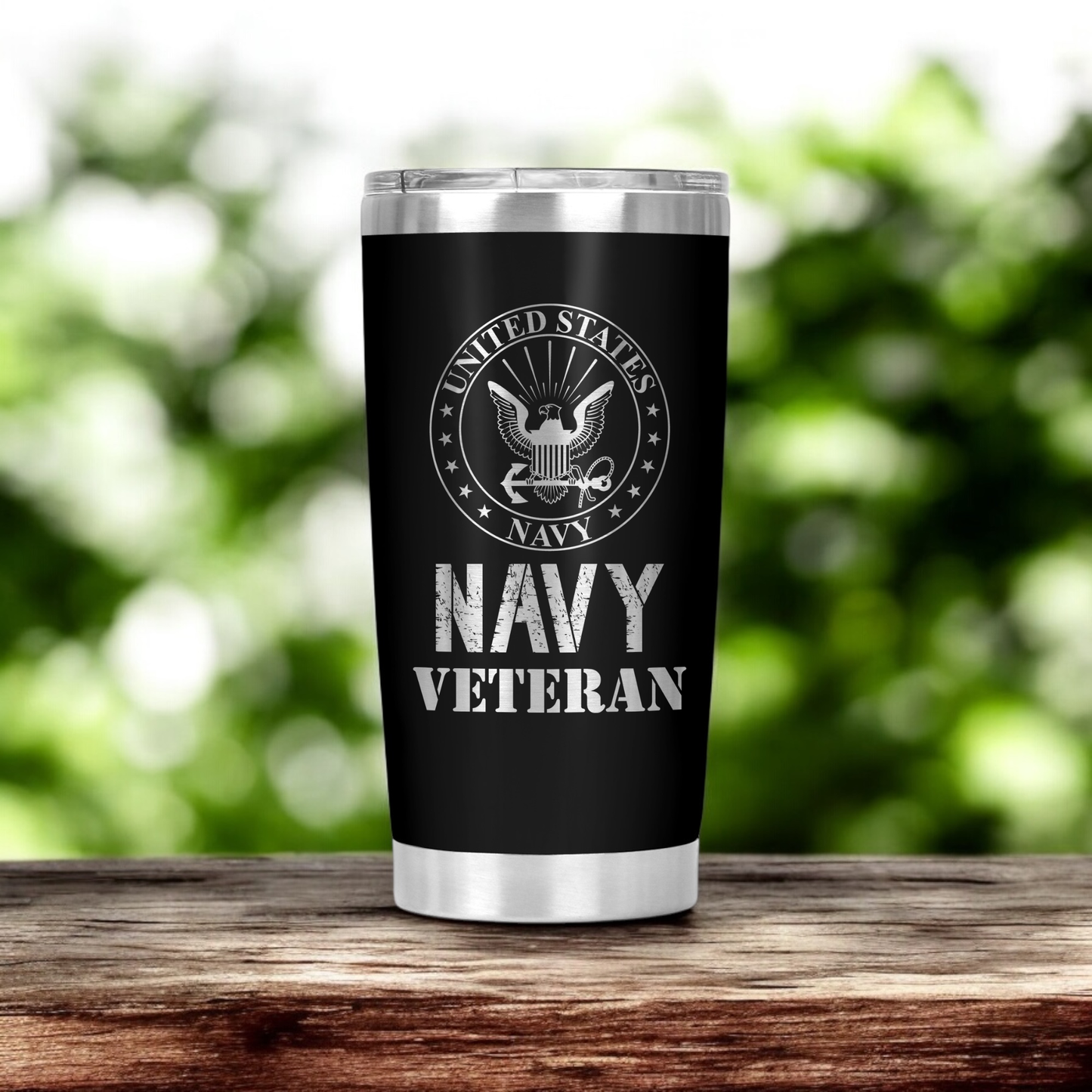 Navy Veteran Tumbler, veteran gift, birthday gift, gift for her, gift for him