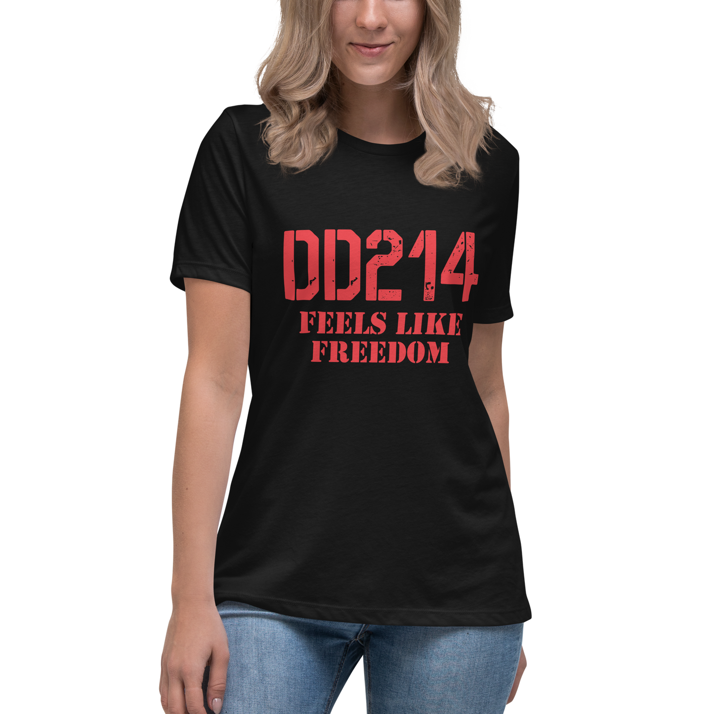 DD-214 Feels Like Freedom – Women's T-Shirt