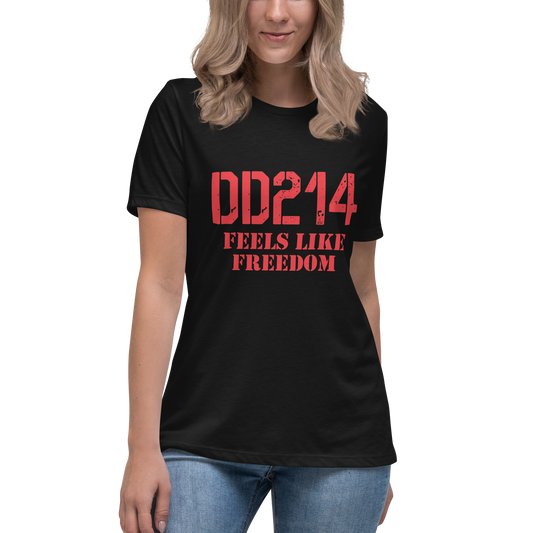 DD-214 Feels Like Freedom – Women's T-Shirt