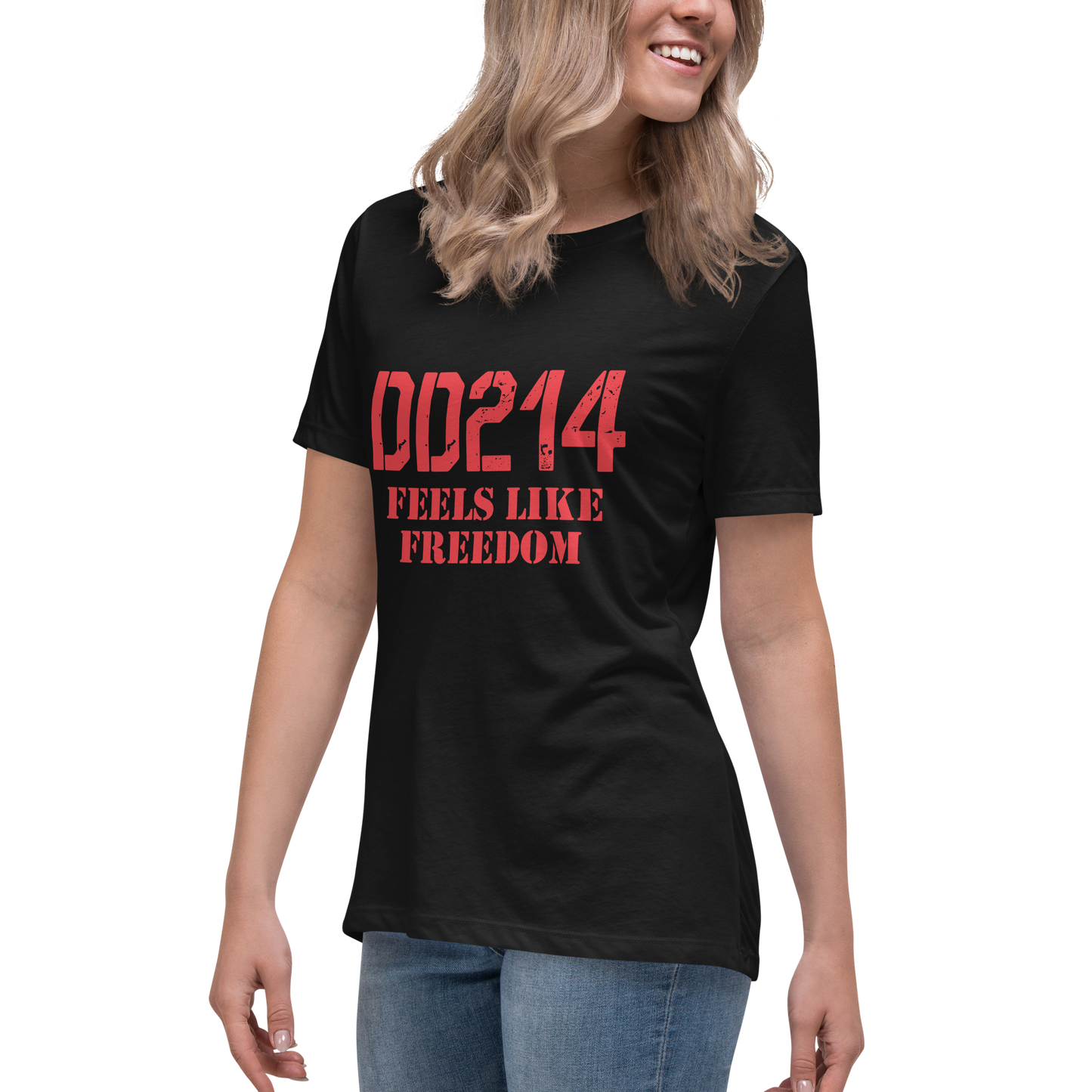 DD-214 Feels Like Freedom – Women's T-Shirt