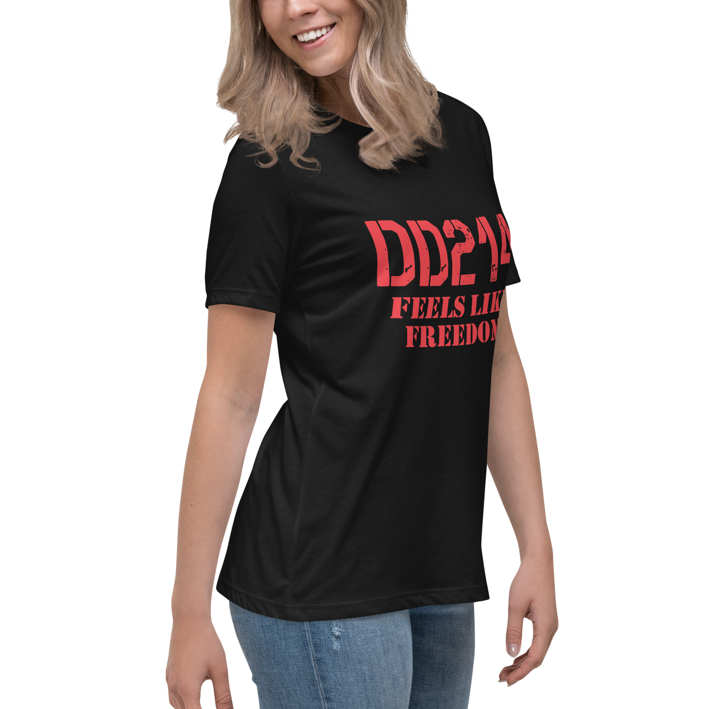 DD-214 Feels Like Freedom – Women's T-Shirt